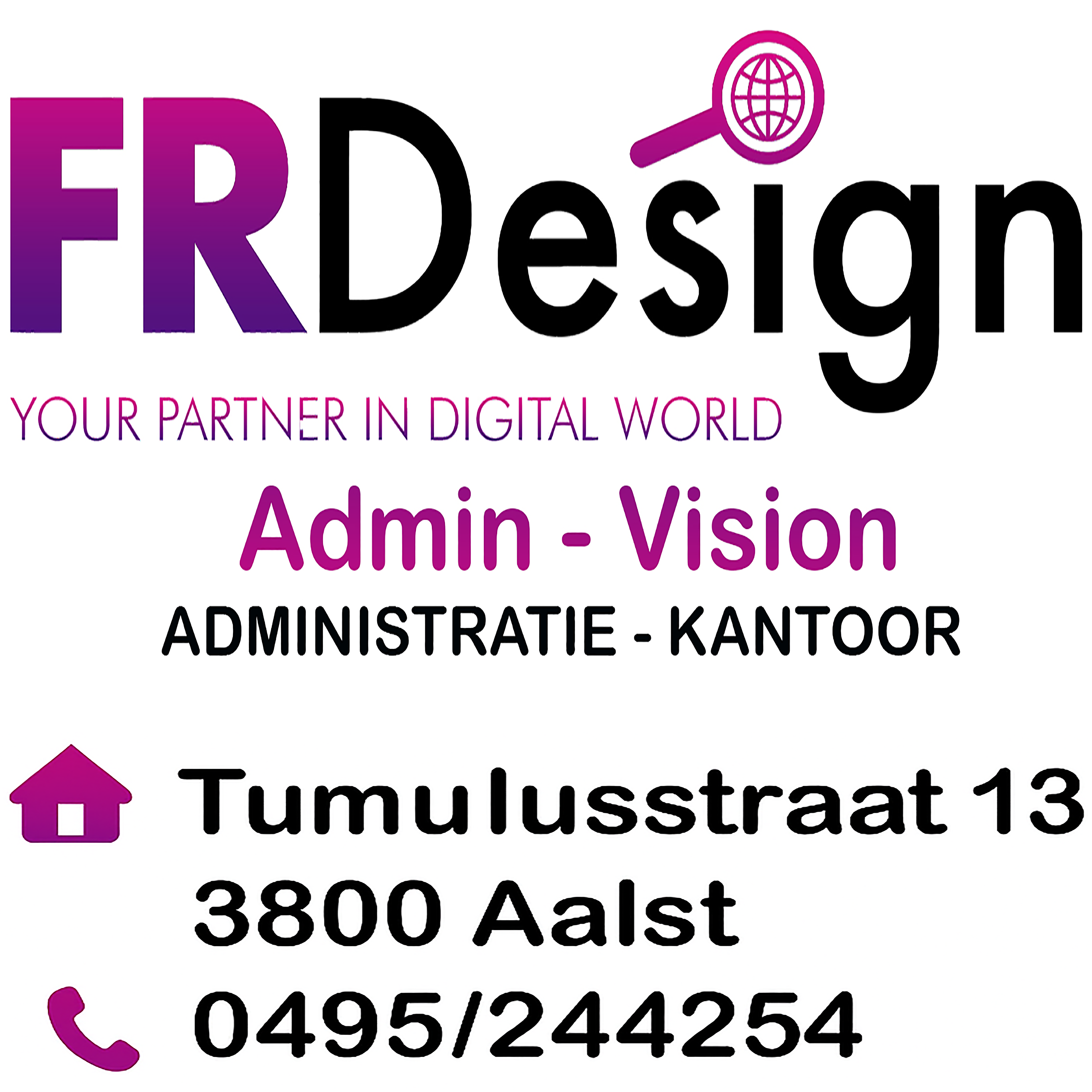 FRDesign Businesskaart
